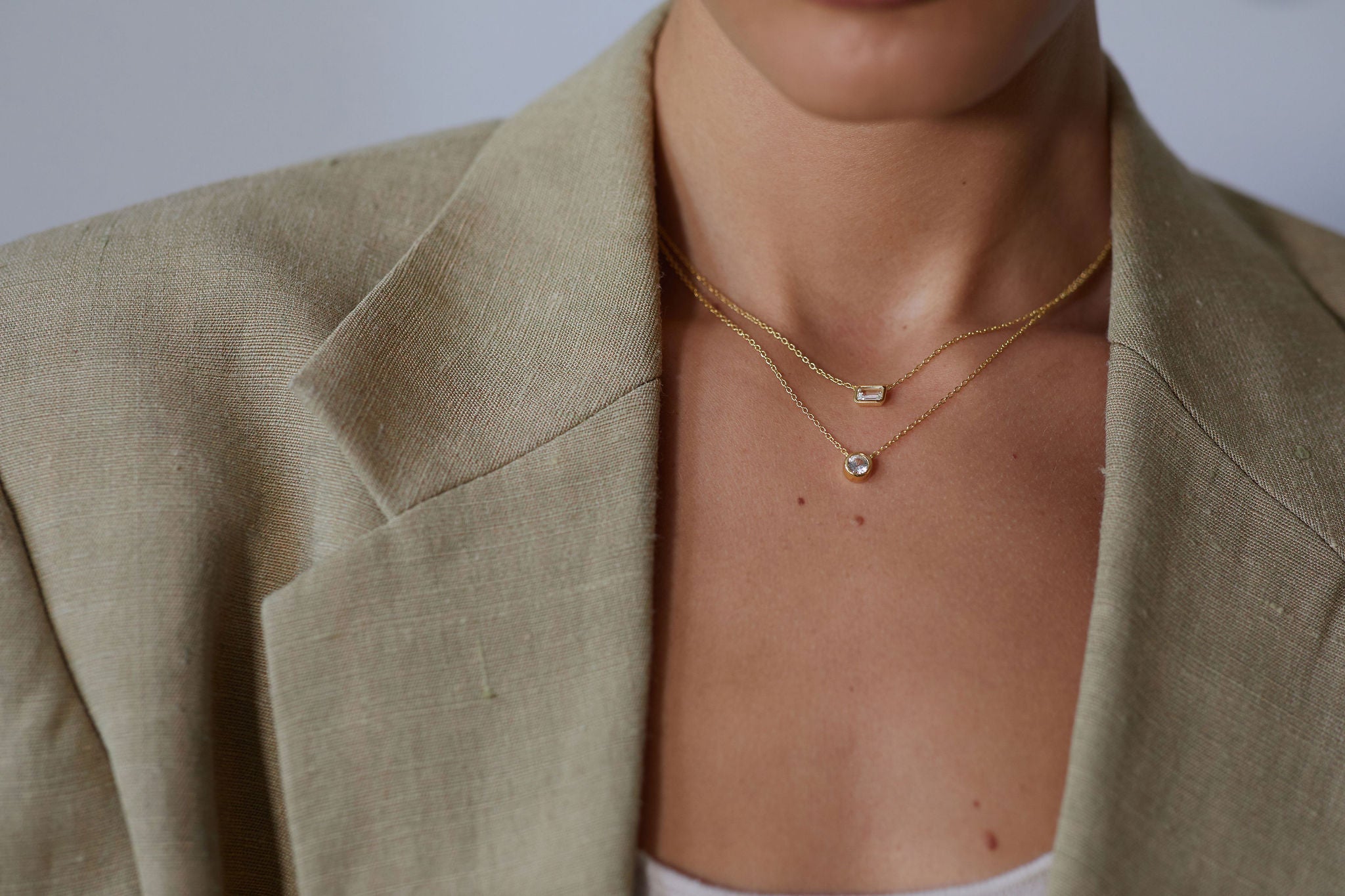 Lab-Grown White Sapphires