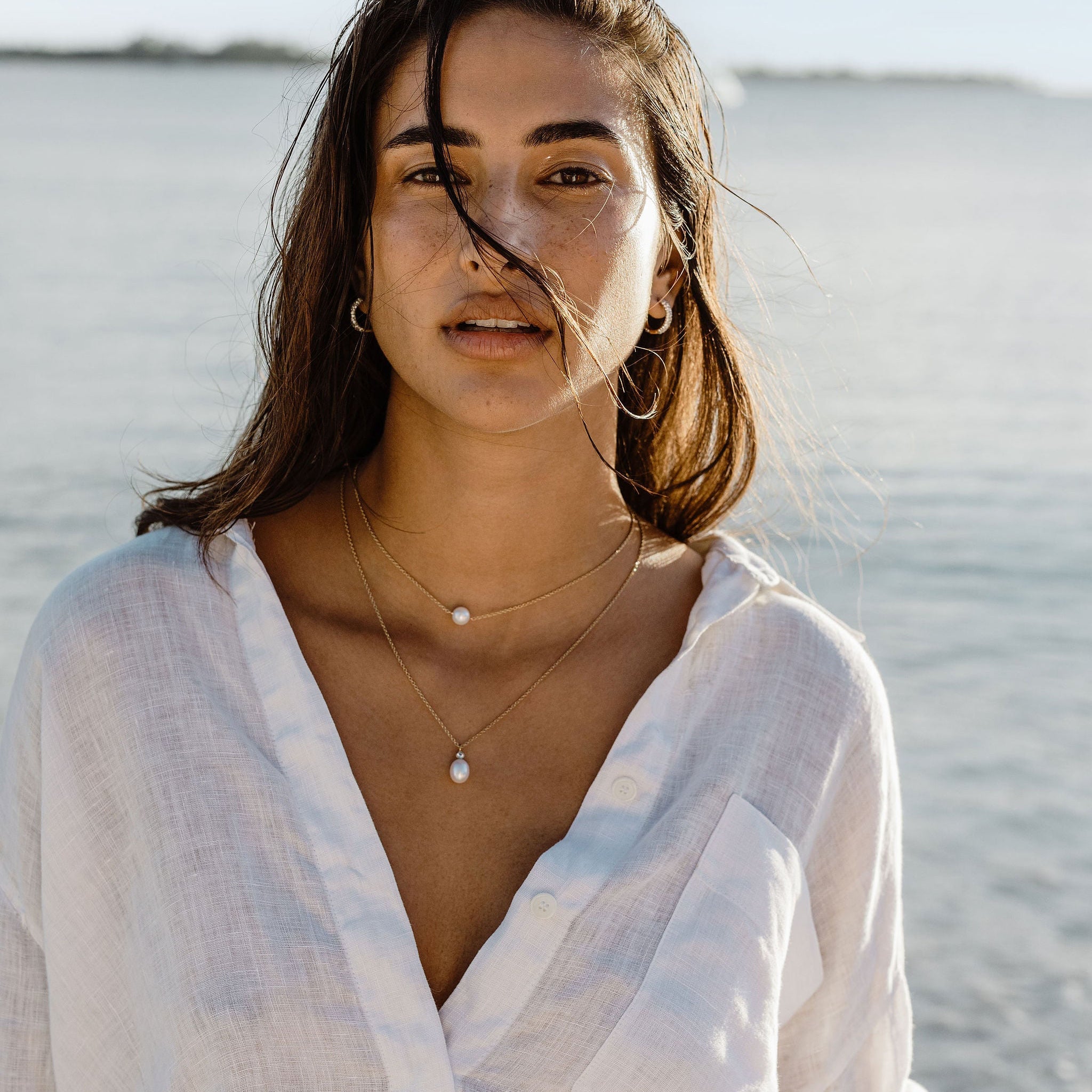 Pearl Drop Necklace