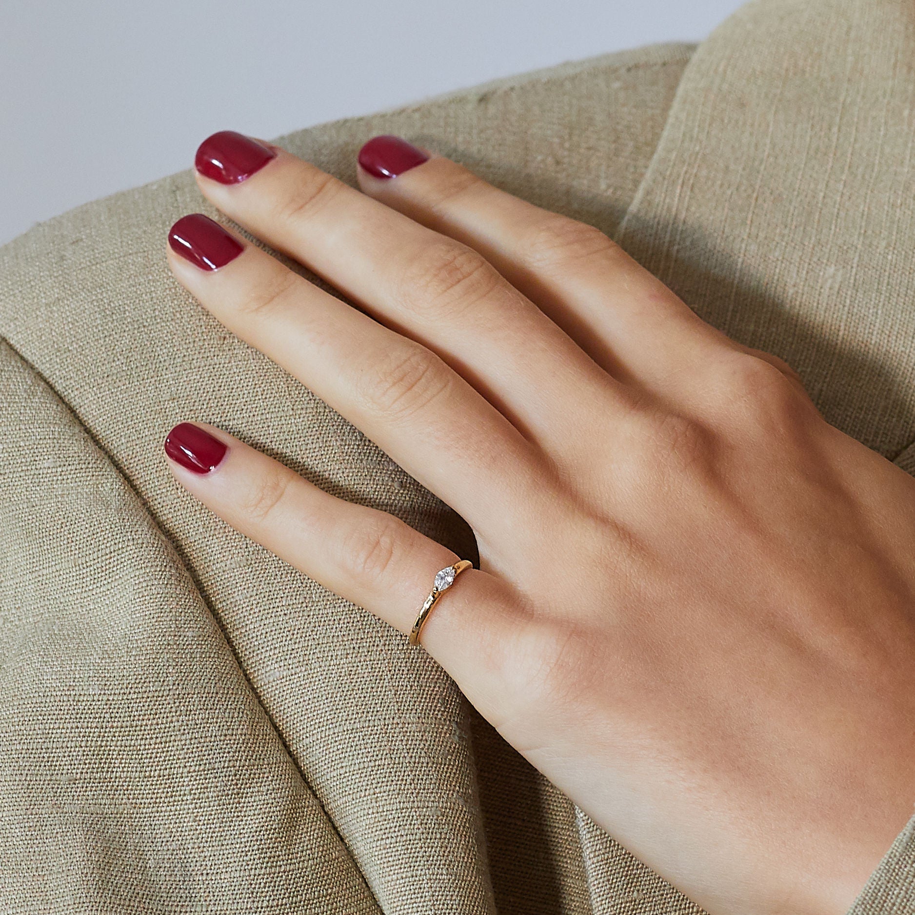 Marquise Diamond Ring