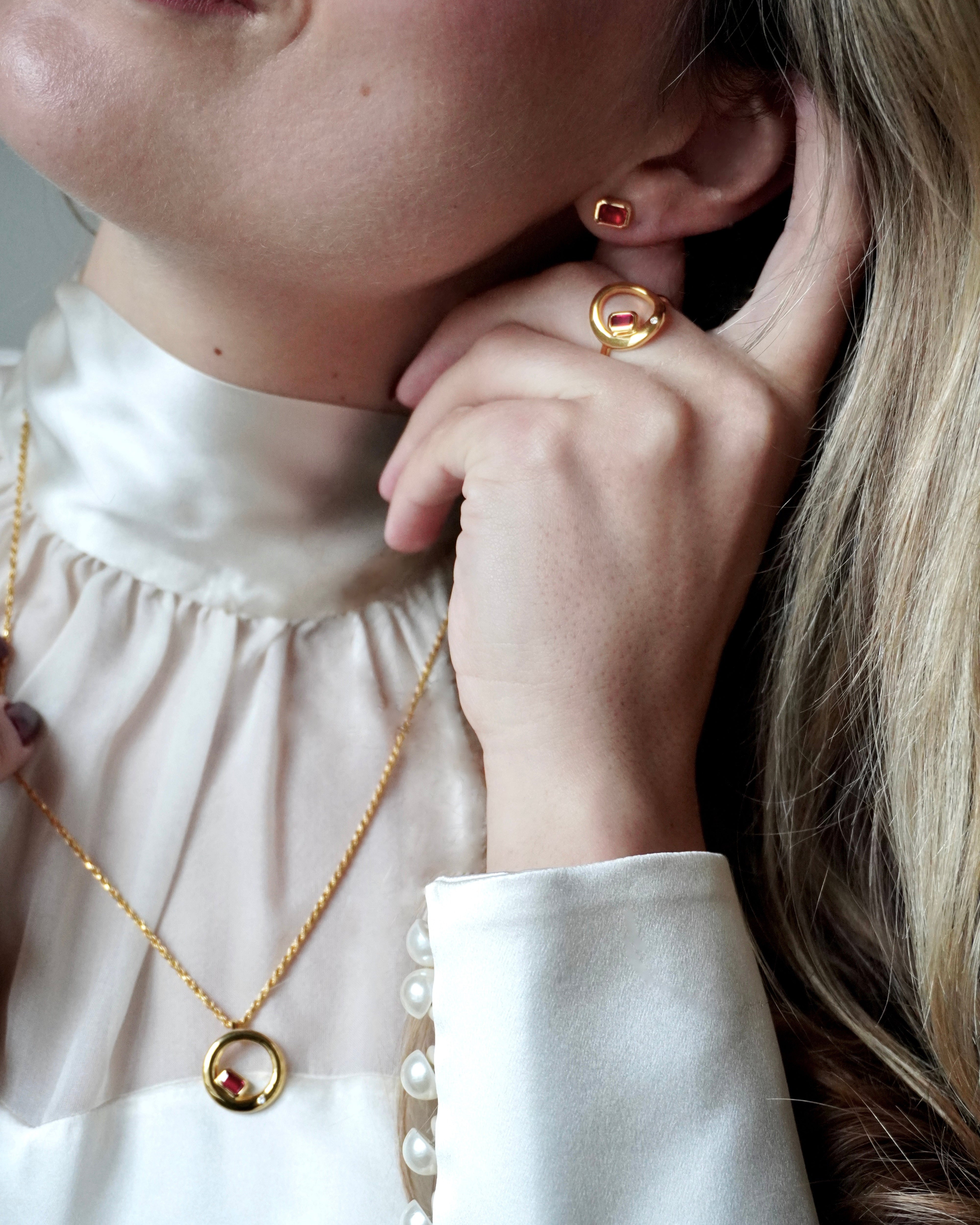 Chloe Ruby Ring