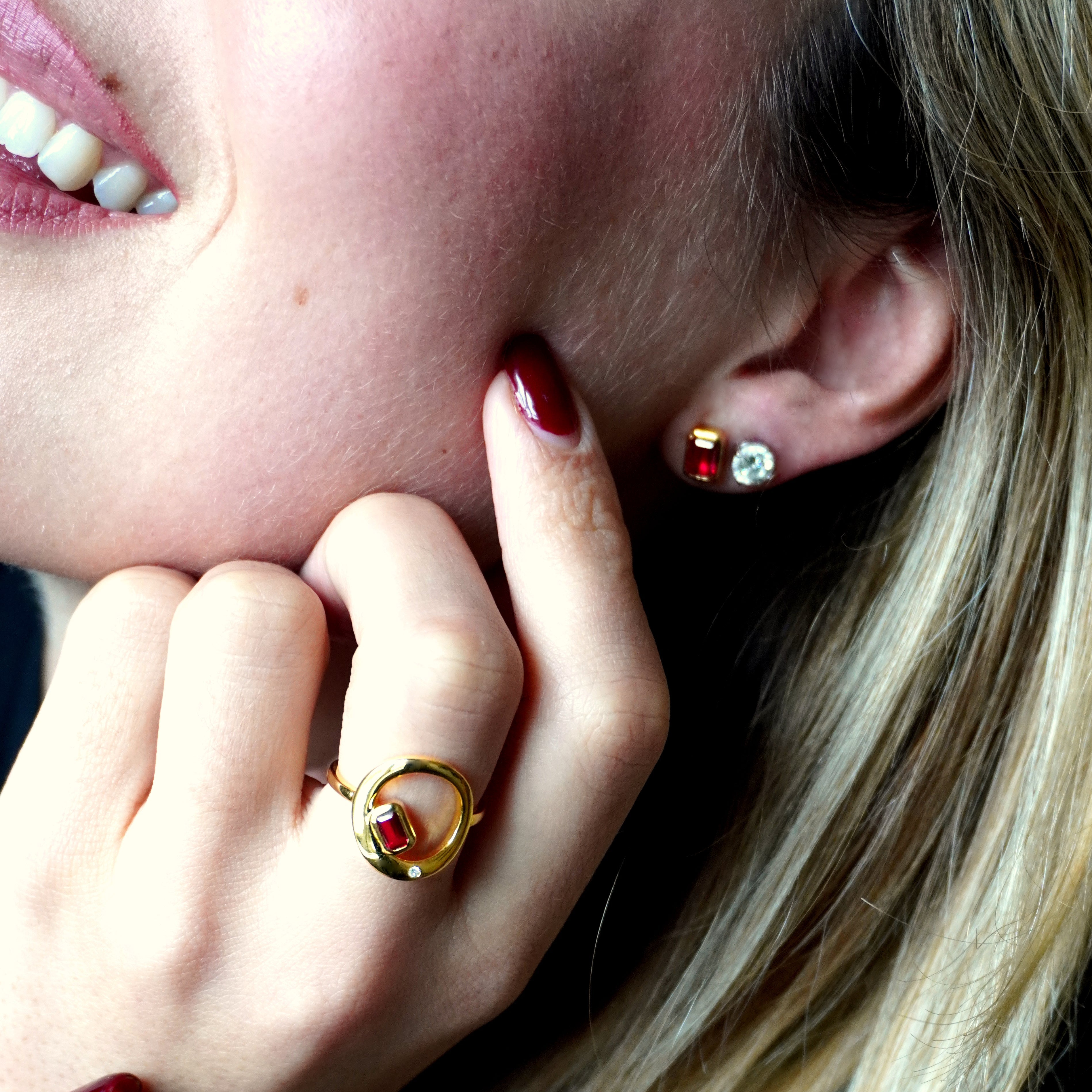 Chloe Ruby Ring