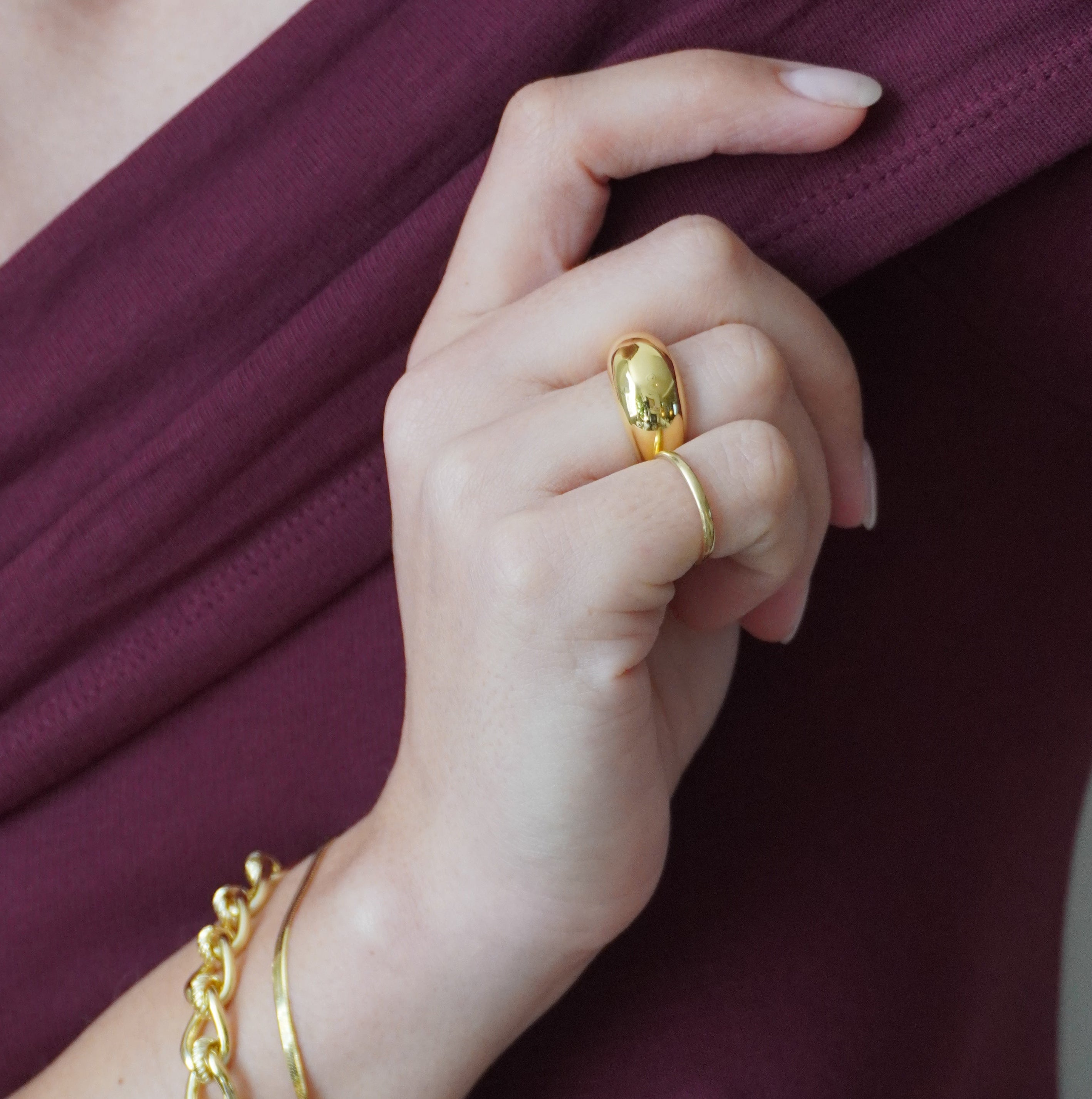 Chunky Dome Ring