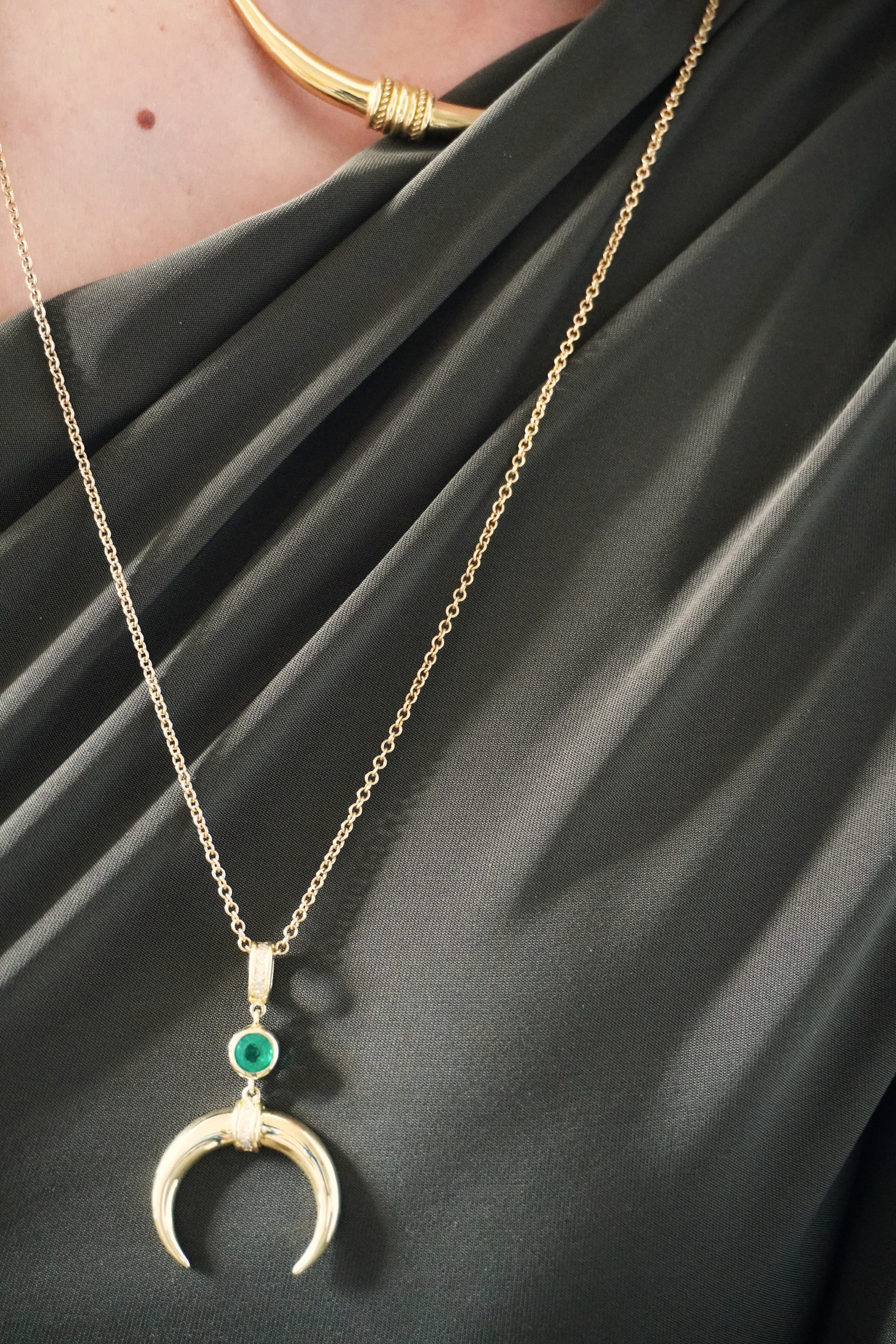 Cahora Bassa Necklace with Diamonds