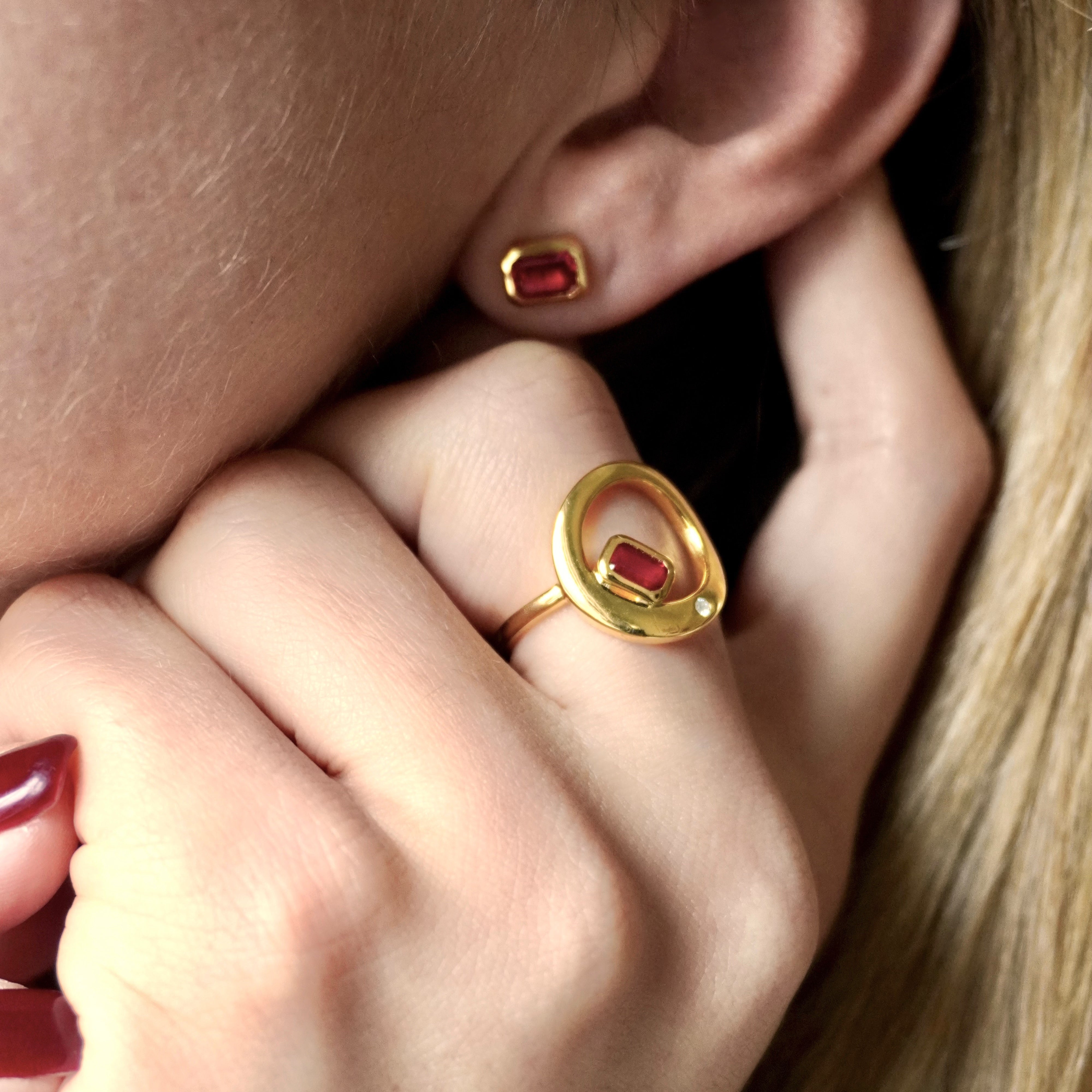 Chloe Ruby Ring