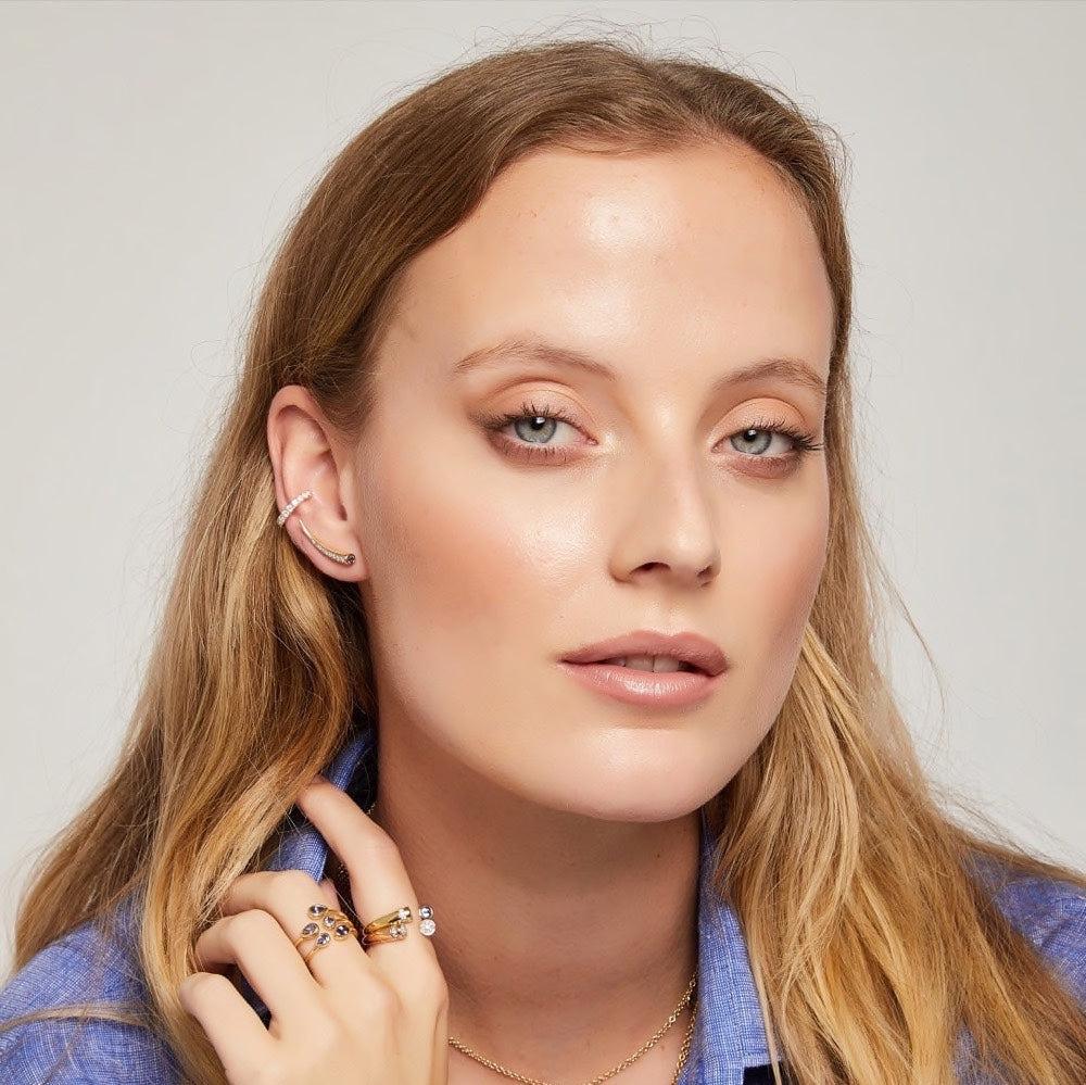 Chiawa Earrings - Yellow Gold