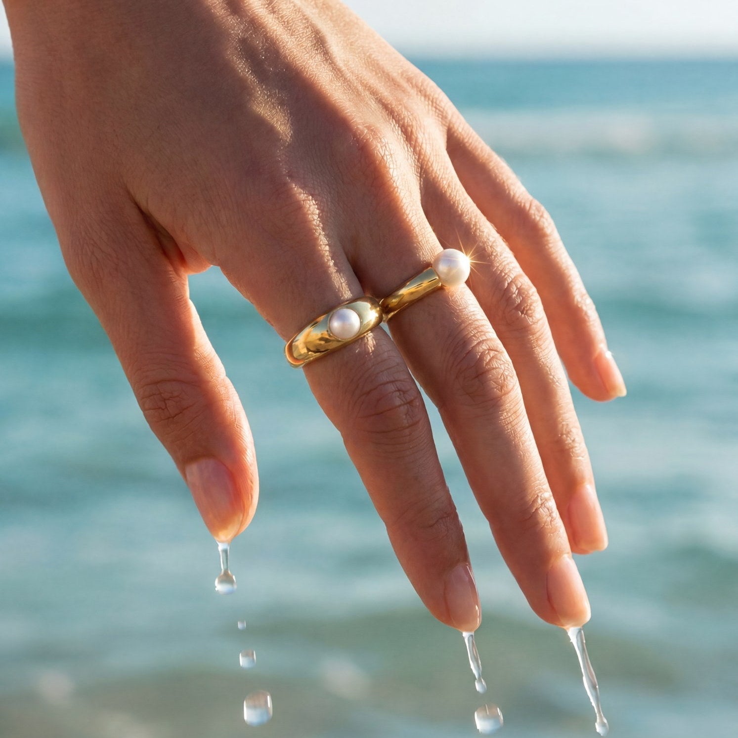 Bay Pearl Ring