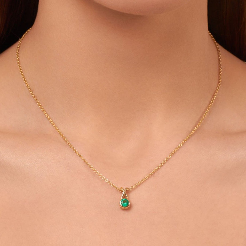 Mondoro Necklace - Emerald