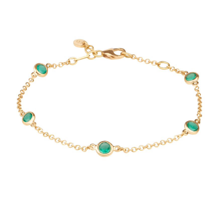 Lupata Bracelet - Emerald