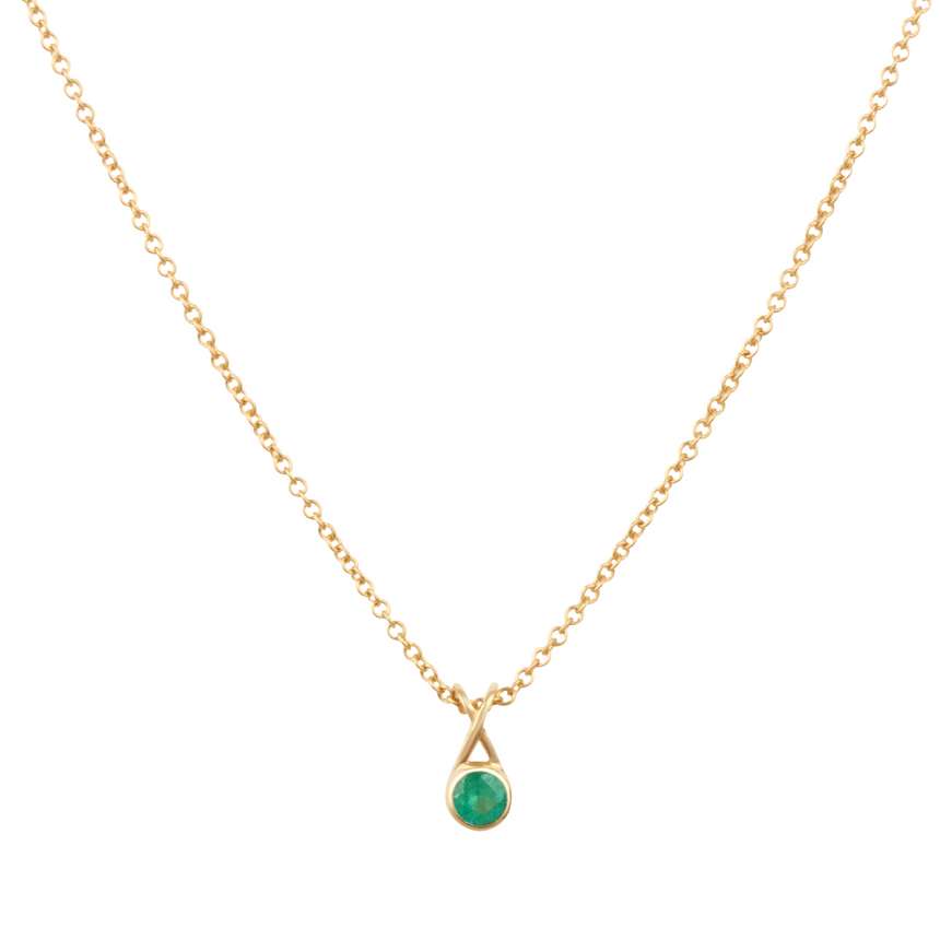 Mondoro Necklace - Emerald