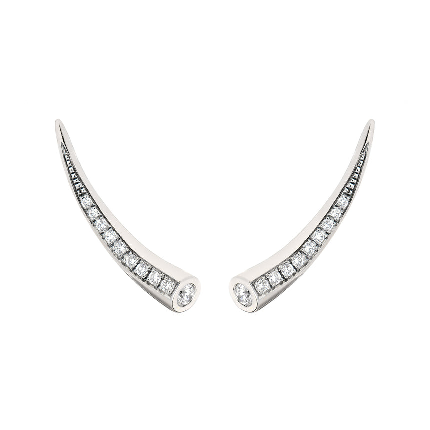 Chiawa Earrings - White Gold Diamond
