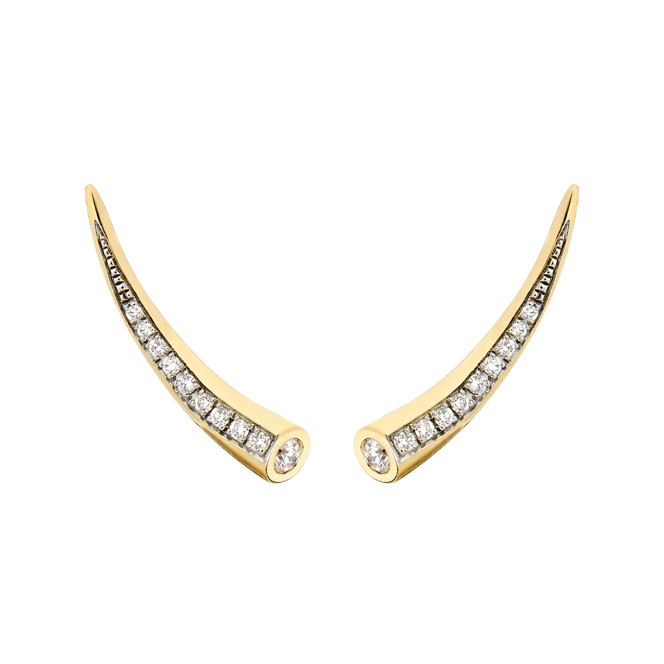Chiawa Earrings - Yellow Gold