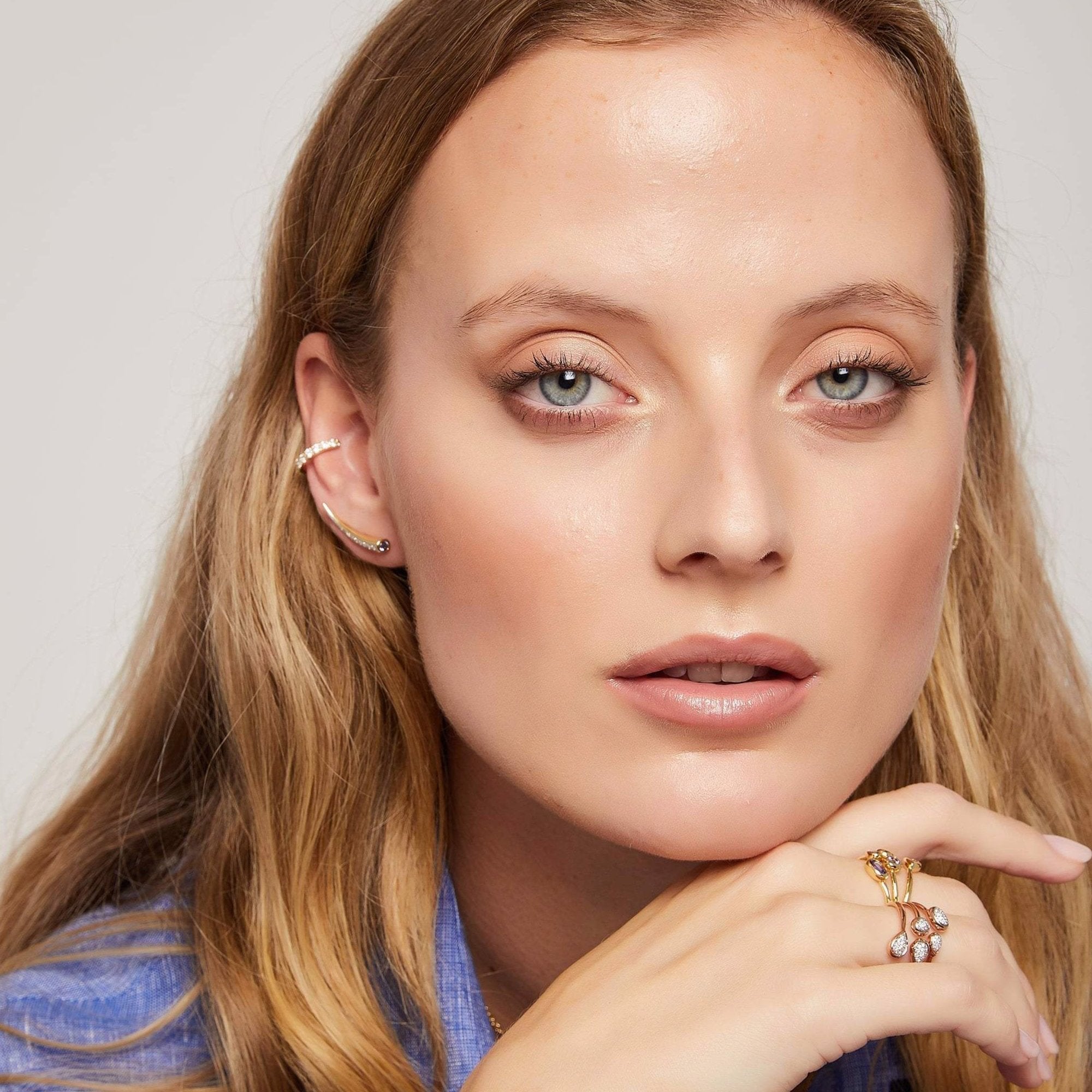 Chiawa Earrings - Rose Gold