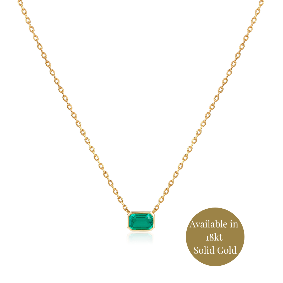 Large Emerald Necklace