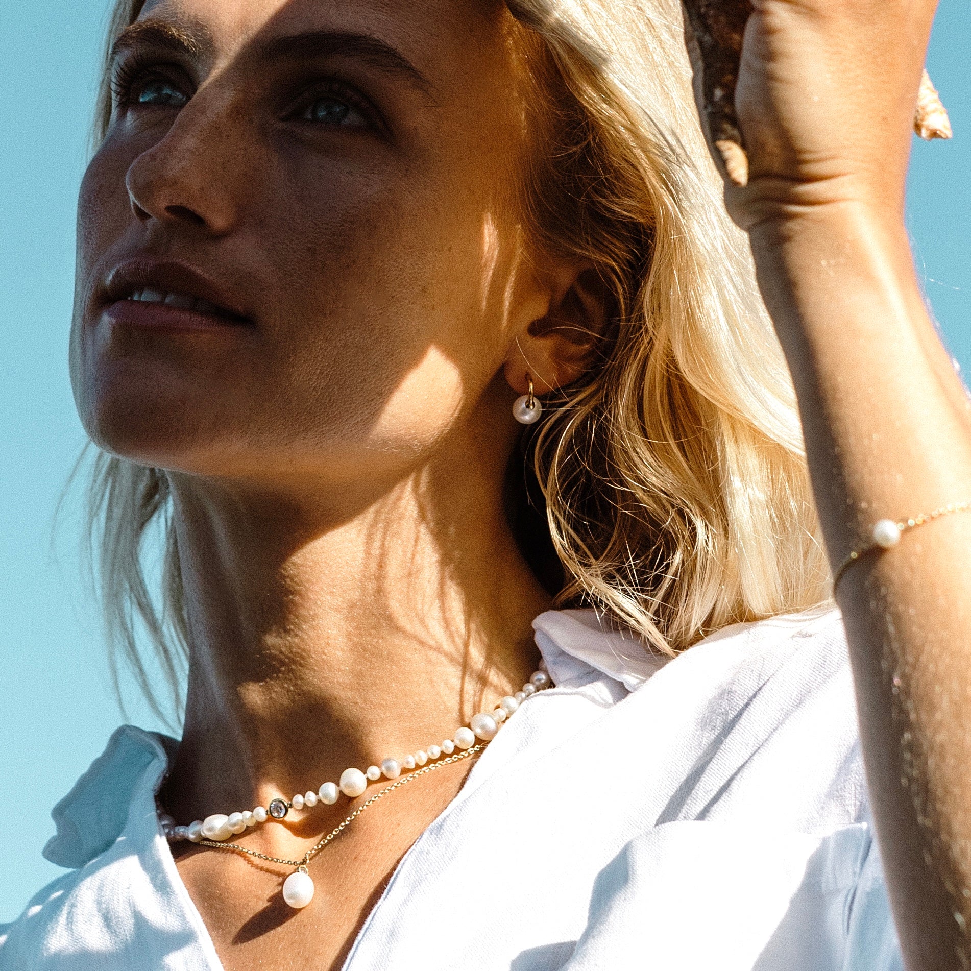 Bay Pearl Earrings