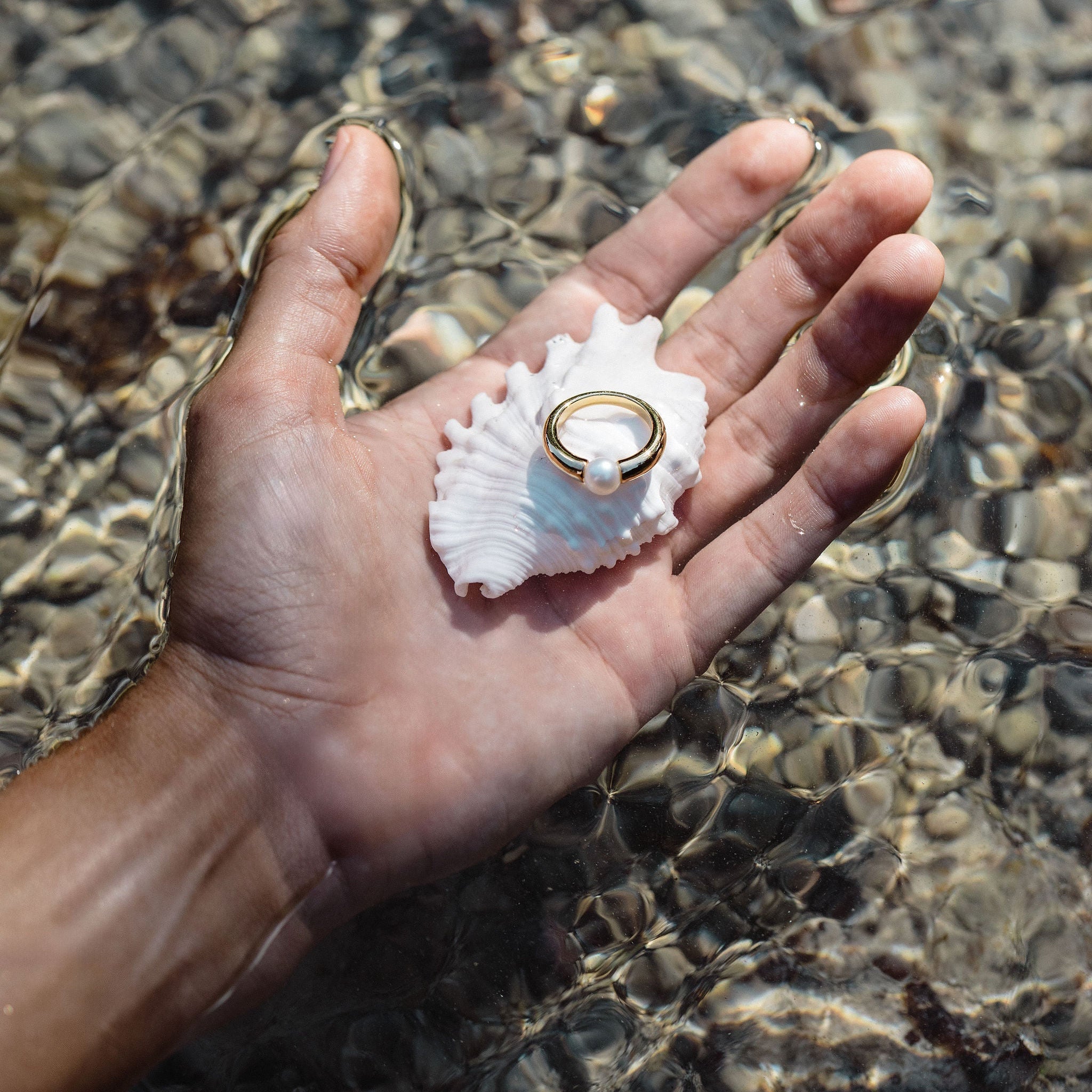 Bay Pearl Ring