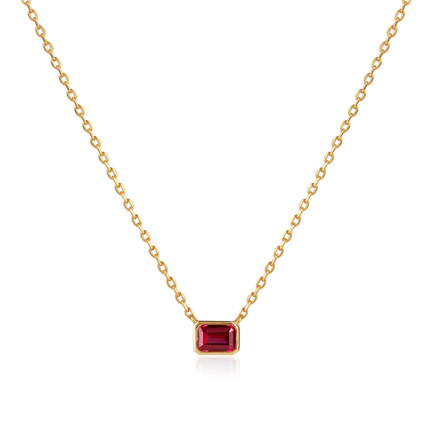 Large Ruby Necklace