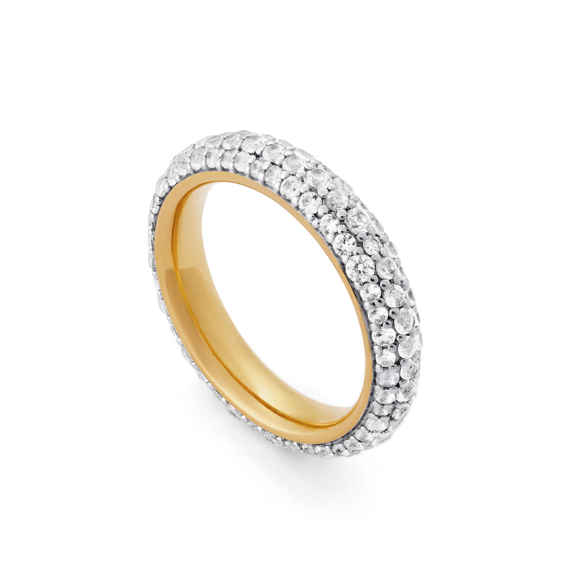 Halo Ring - White Gold