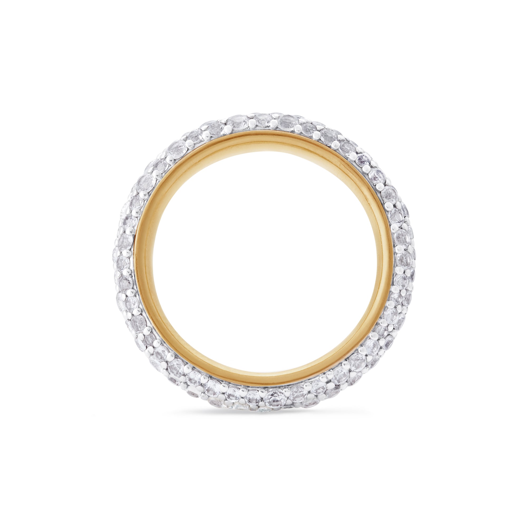 Halo Ring - White Gold