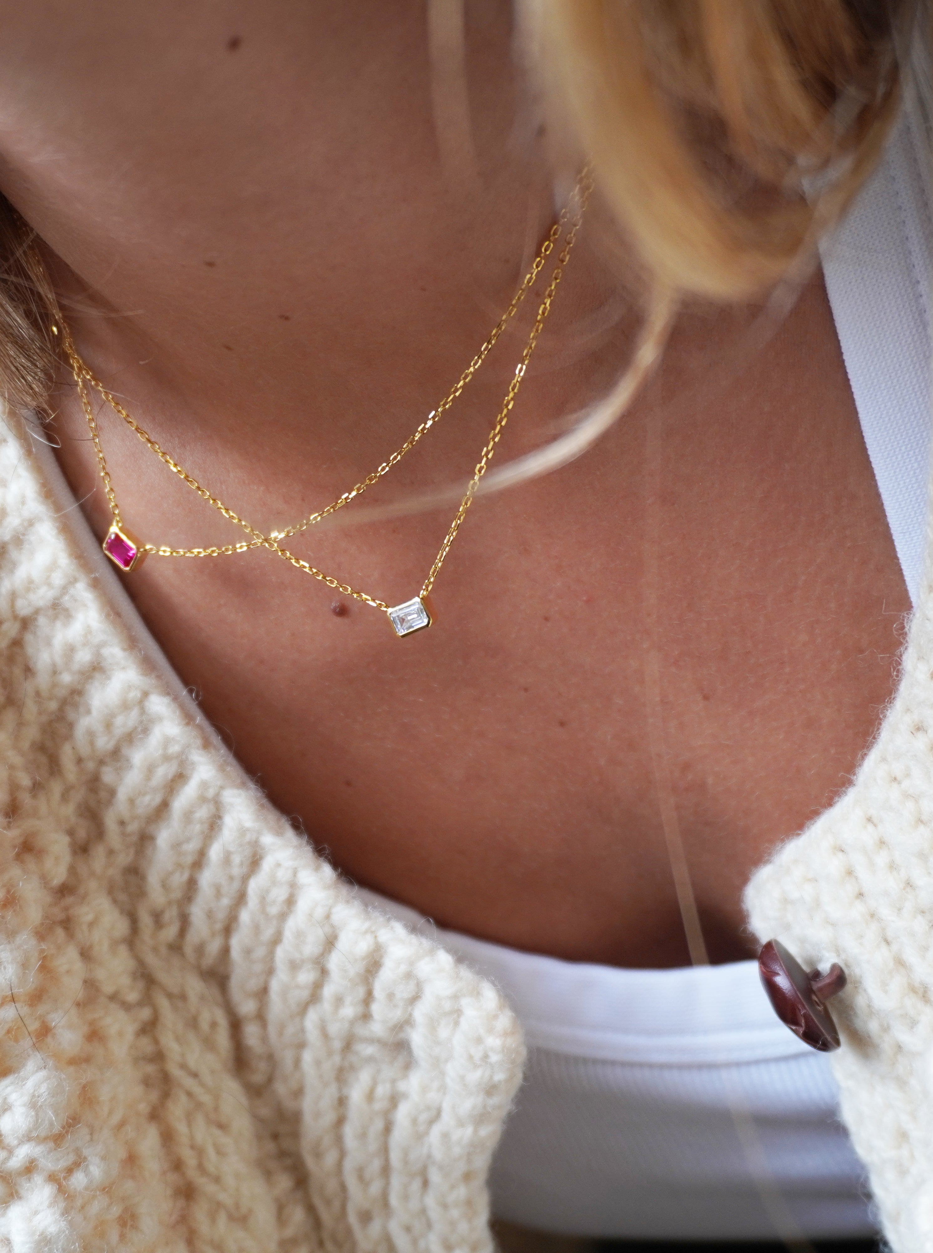 Large Ruby Necklace