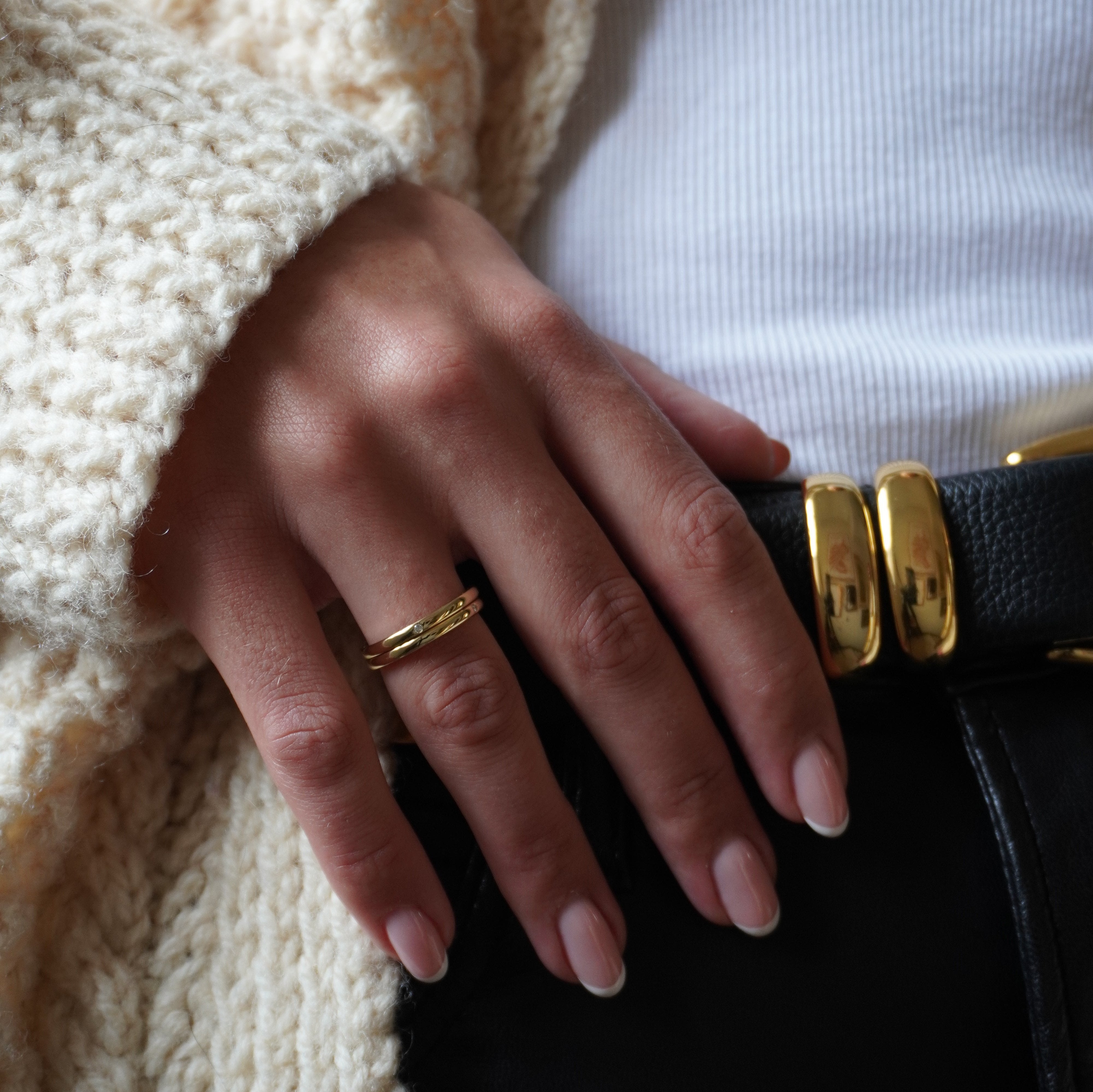 Diamond Stacking Ring