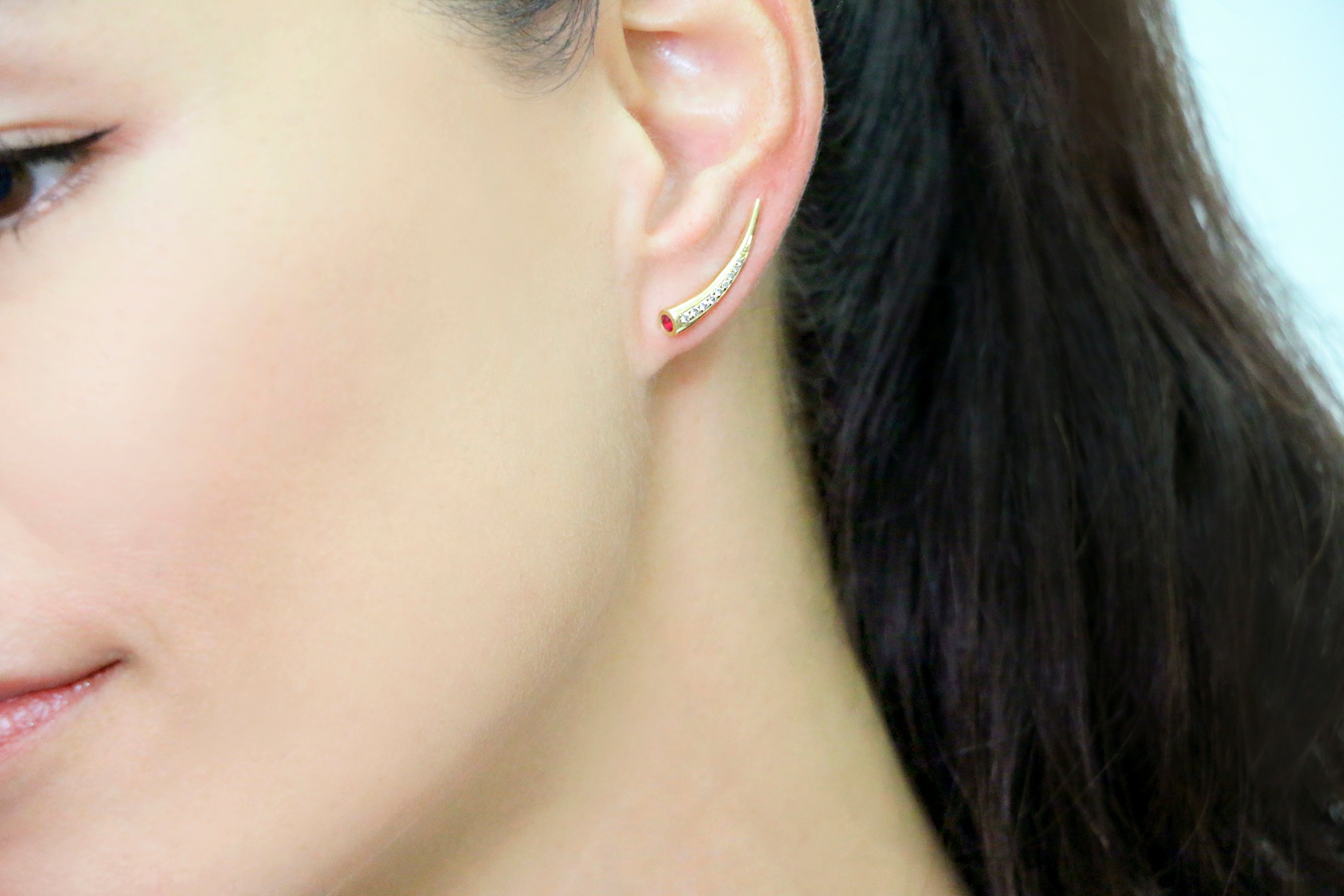 Chiawa Earrings - Yellow Gold