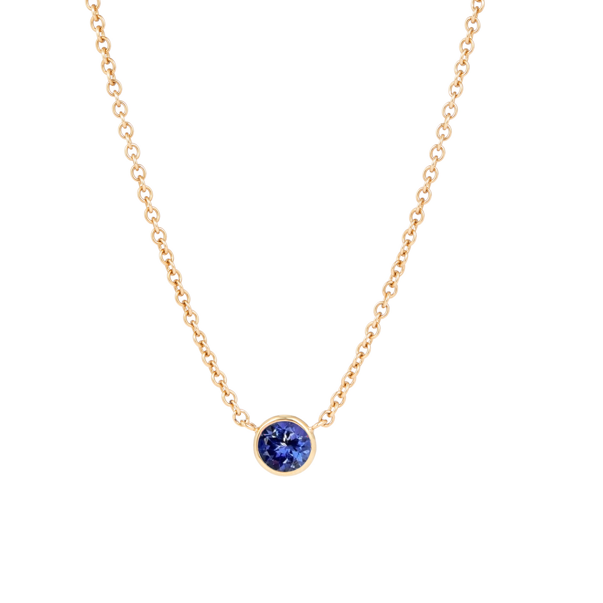 Tanzanite Pendant Necklace