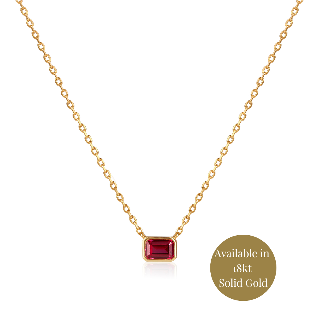 Large Ruby Necklace