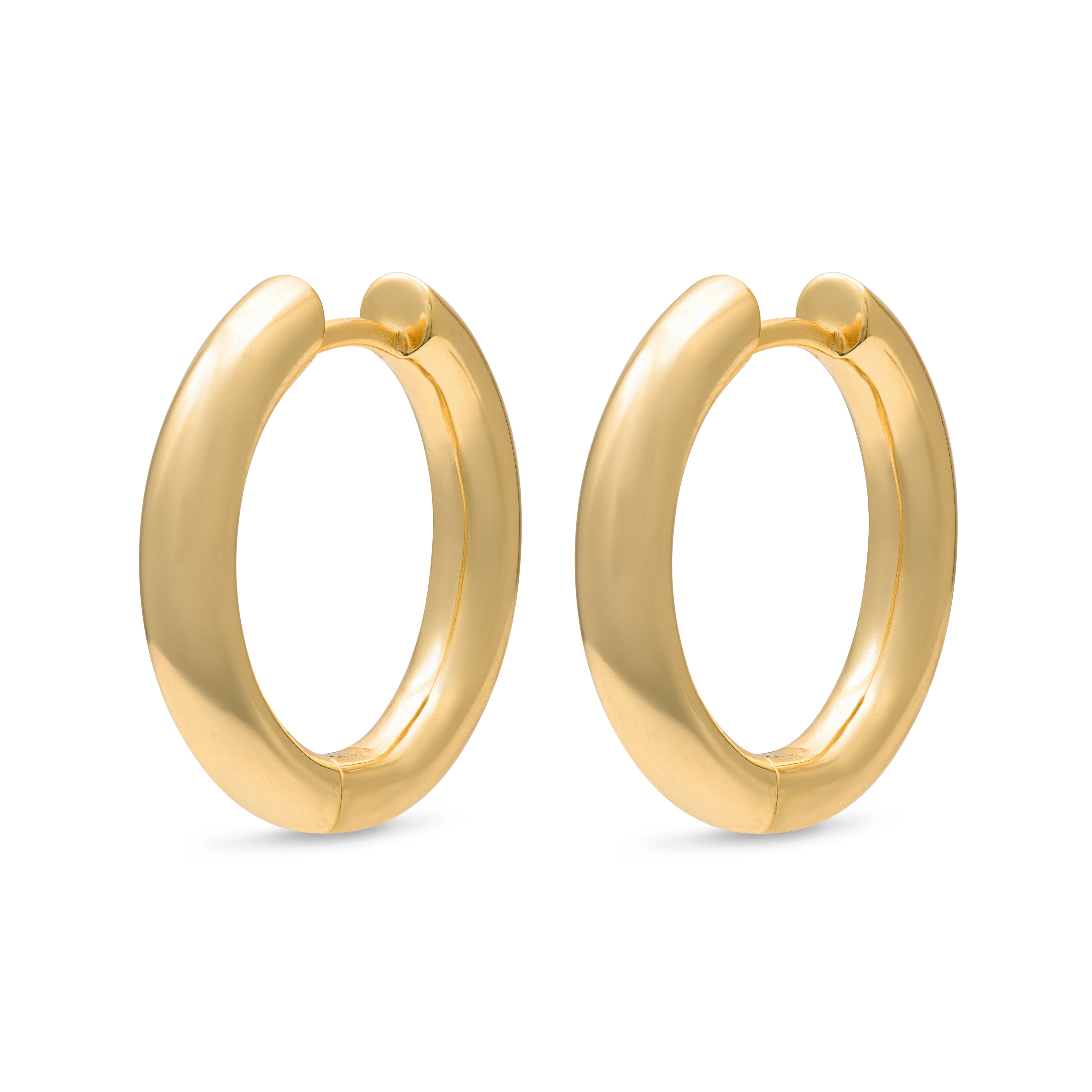 Aya Gold Hoops
