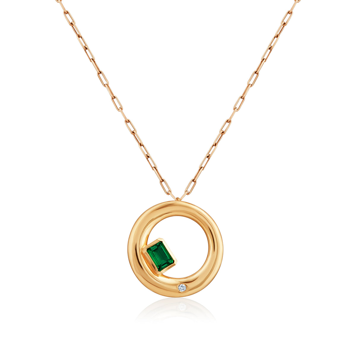 Chloe Necklace Emerald