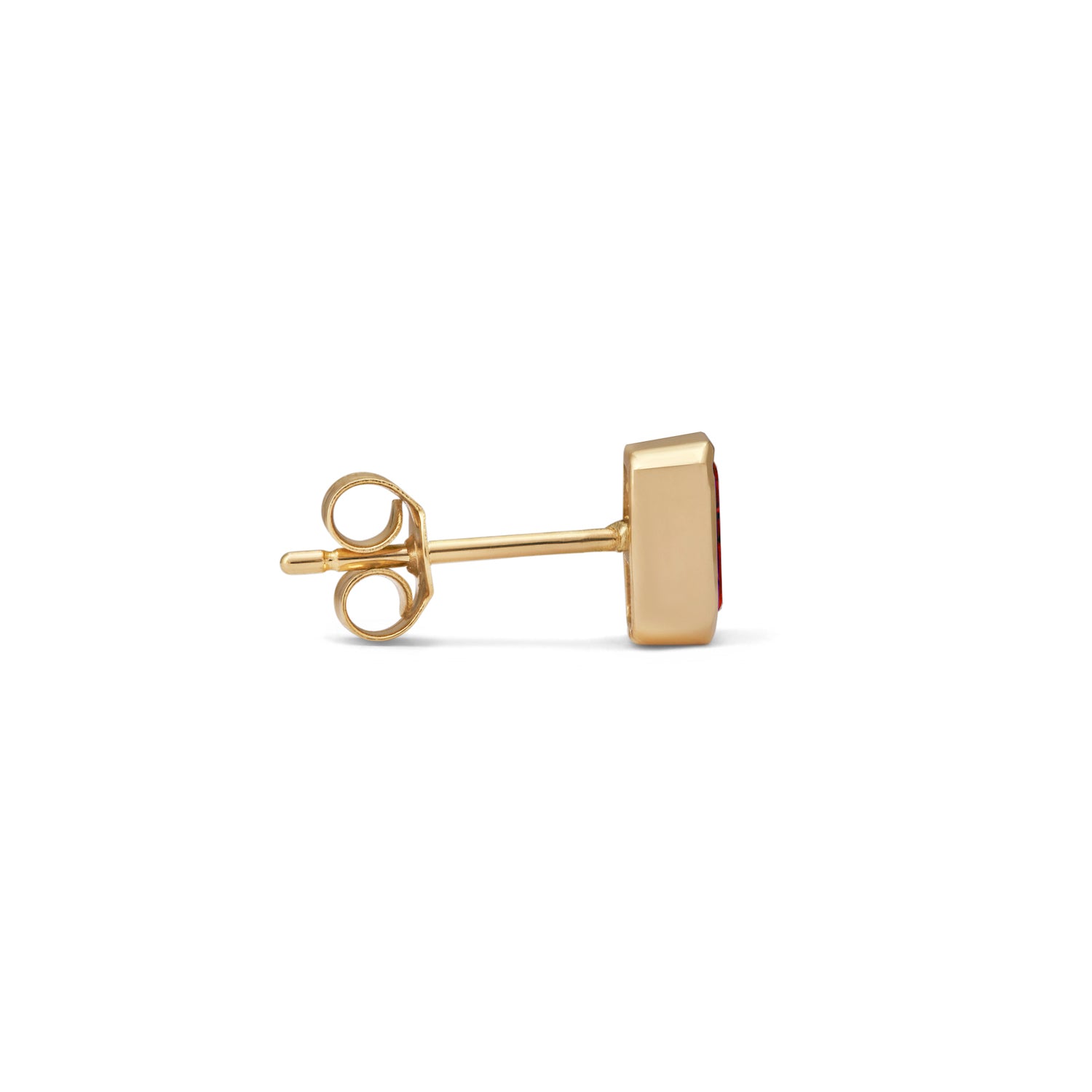 Chloe Ruby Stud Earrings