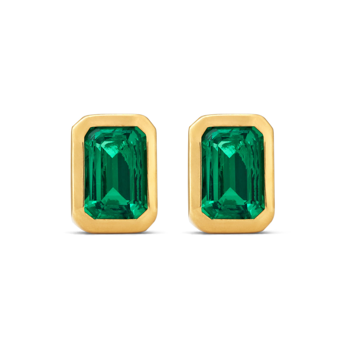 Chloe Studs Emerald
