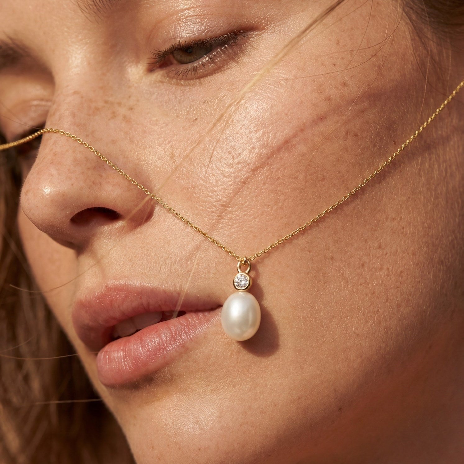Pearl Drop Necklace