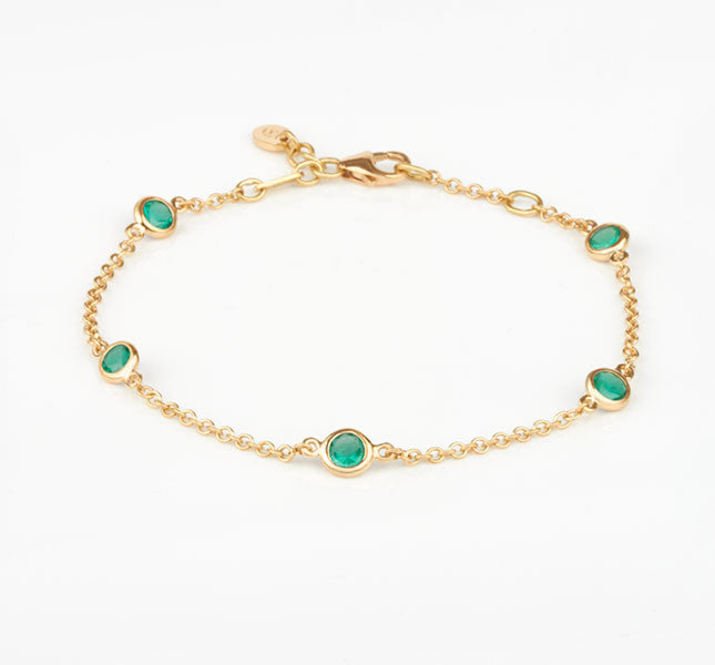 Lupata Bracelet - Emerald