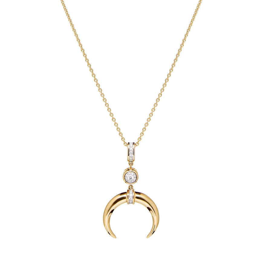 Cahora Bassa Necklace - Yellow Gold and Diamond