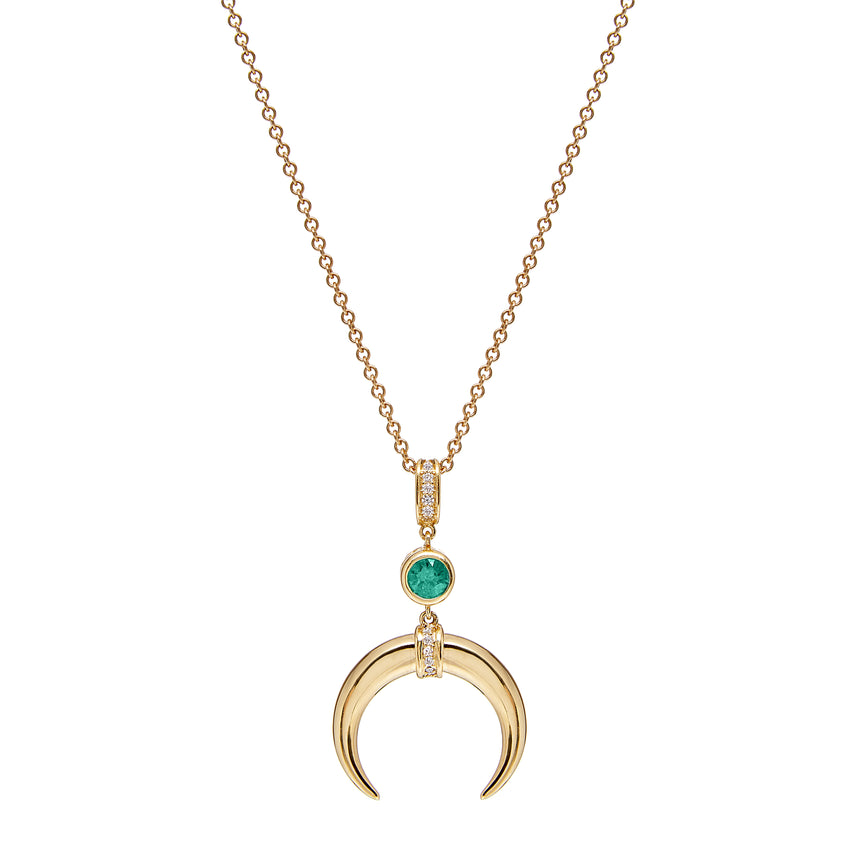 Cahora Bassa - Emerald with Diamonds