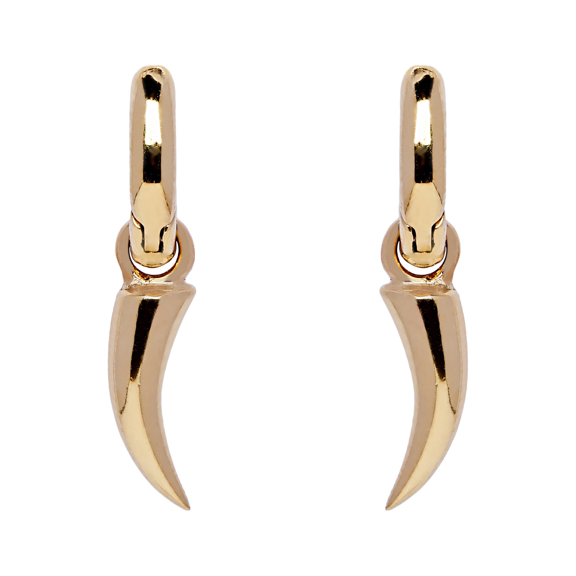 Detachable Tusk Droplets - Yellow Gold