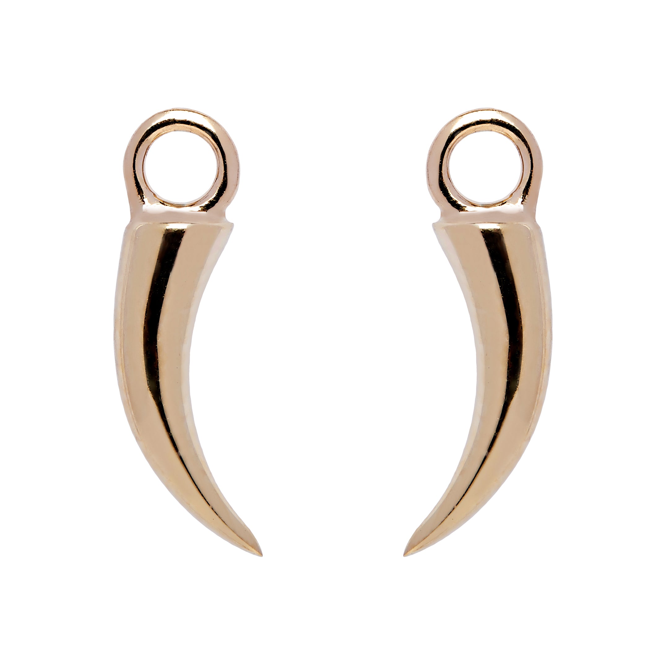 Detachable Tusk Droplets - Yellow Gold