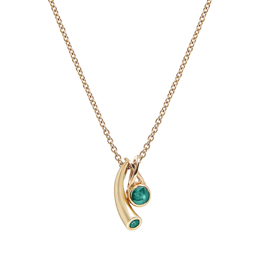 Mondoro Tonga Necklace - Emerald