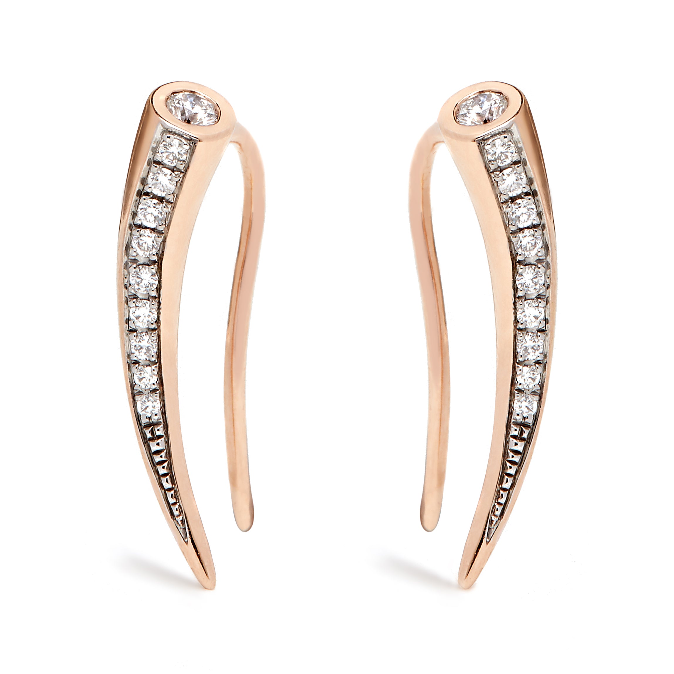 Chiawa Earrings - Rose Gold